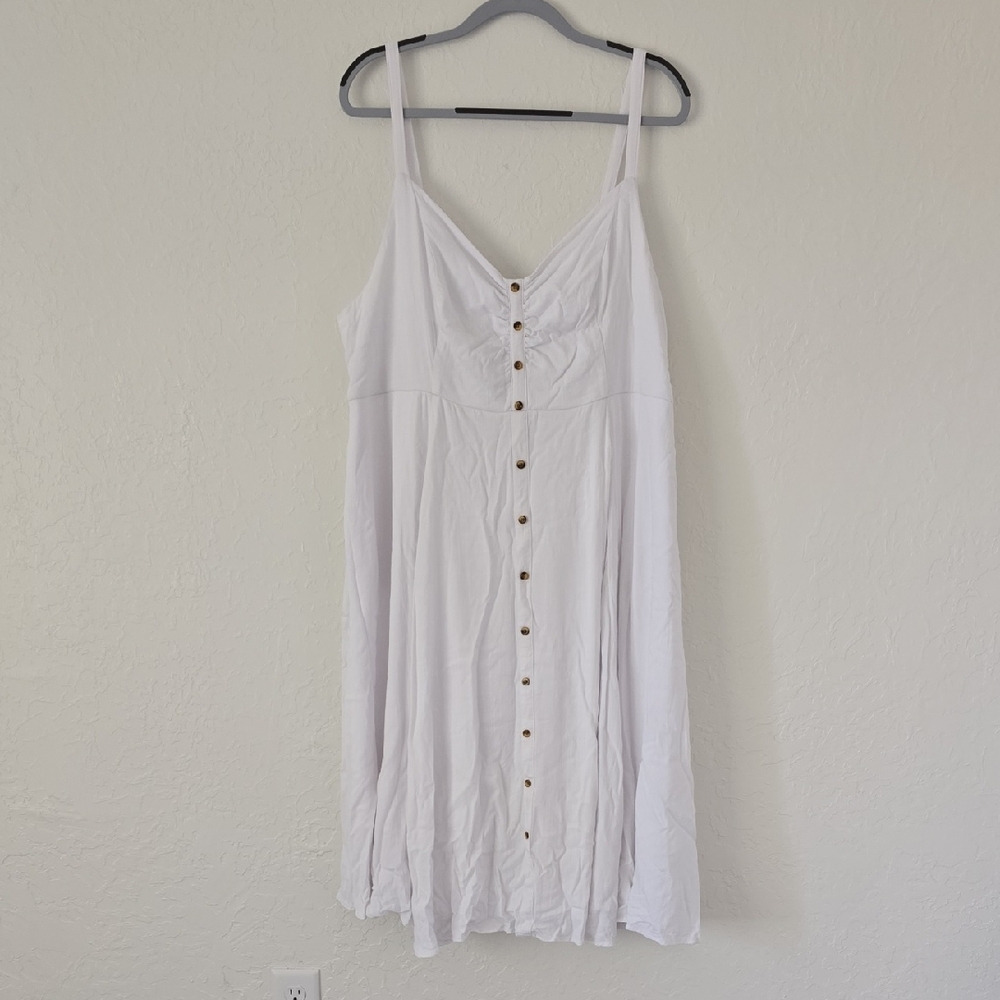 NWOT White Torrid Dress Size 3